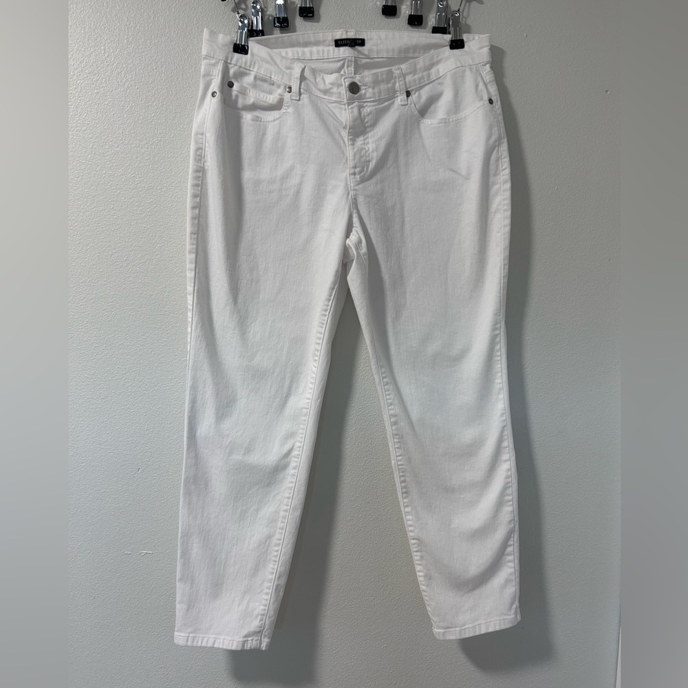 Eileen Fisher White Women Jeans